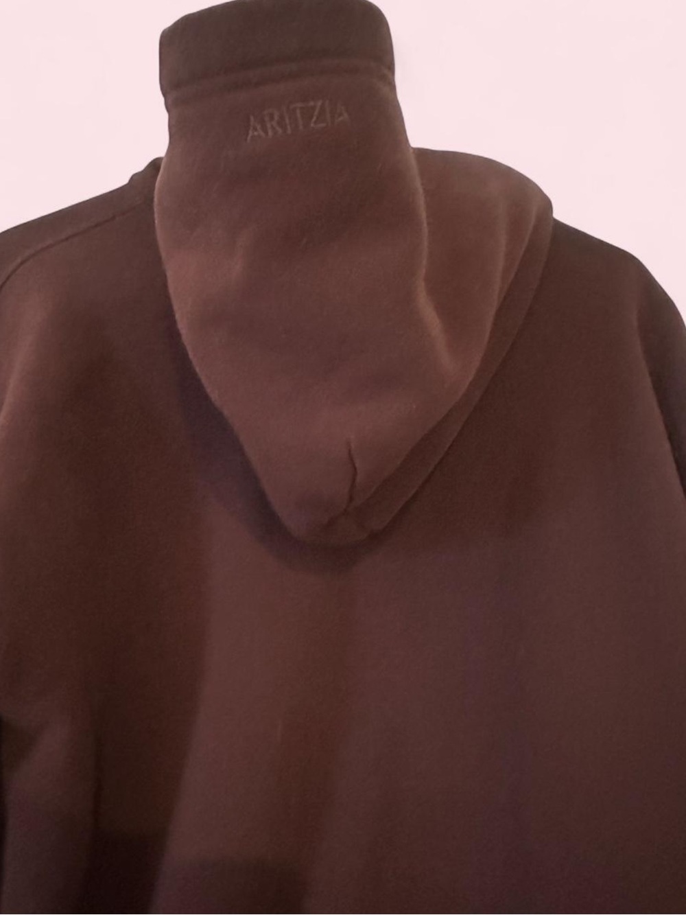 ARITZIA Cozy Sweatfleece Cocoa M - Picture 4 of 7